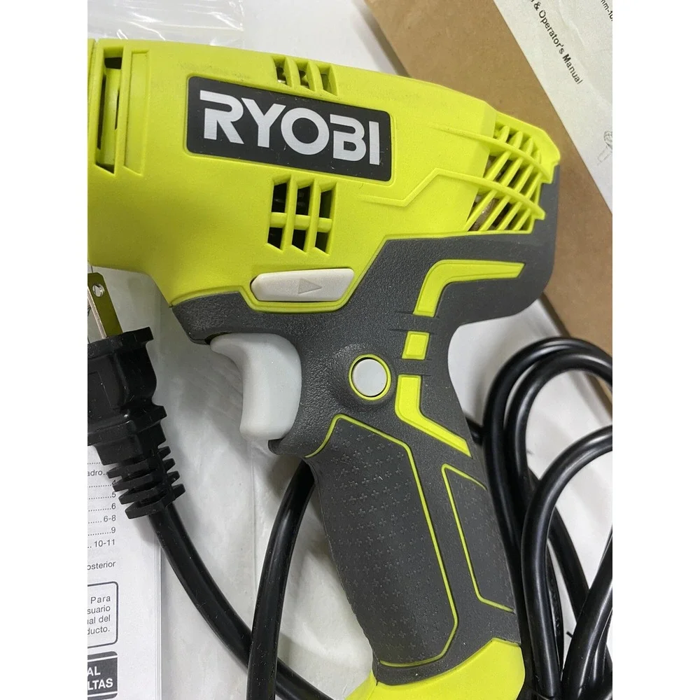 Ryobi 3/8 Inch Corded Drill 4.5 Amp Variable Speed Trigger D43K Keyless Chuck